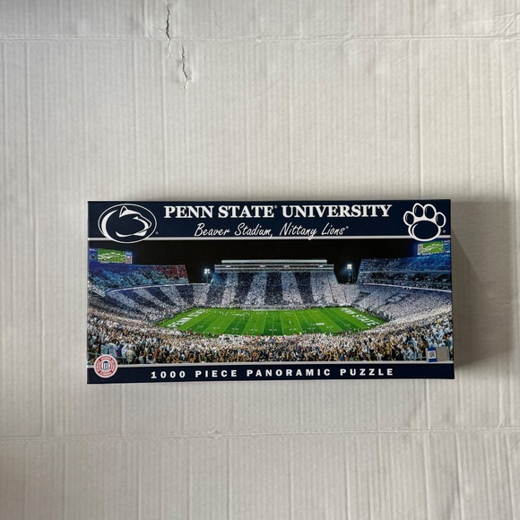 Penn State Nittany Lions Football Stadium Panoramic 1000 Piece Puzzle - Picture 3 of 6